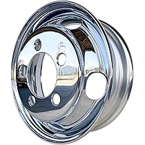 アルミホイール　17.5 ×5.25 5H PCD203.2 オフセット120 2枚 メッキホイール 17.5×5.25 5穴 オフセット115 PCD203.2 リア